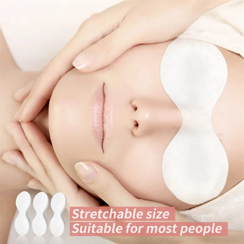 100pcs/bag Disposable Eye Mask Paper Ultrathin Natural Cotton Eye Care