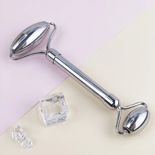 Ice Face Roller Facial Skincare Ice Roller Set, Stainless Steel Facial