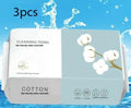 100PCS Natural Disposable Face Towel Travel Facial Cleansing Wet And
