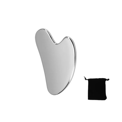Stainless Steel Gua Sha Scraping Massage Roller - Facial & Body Beauty