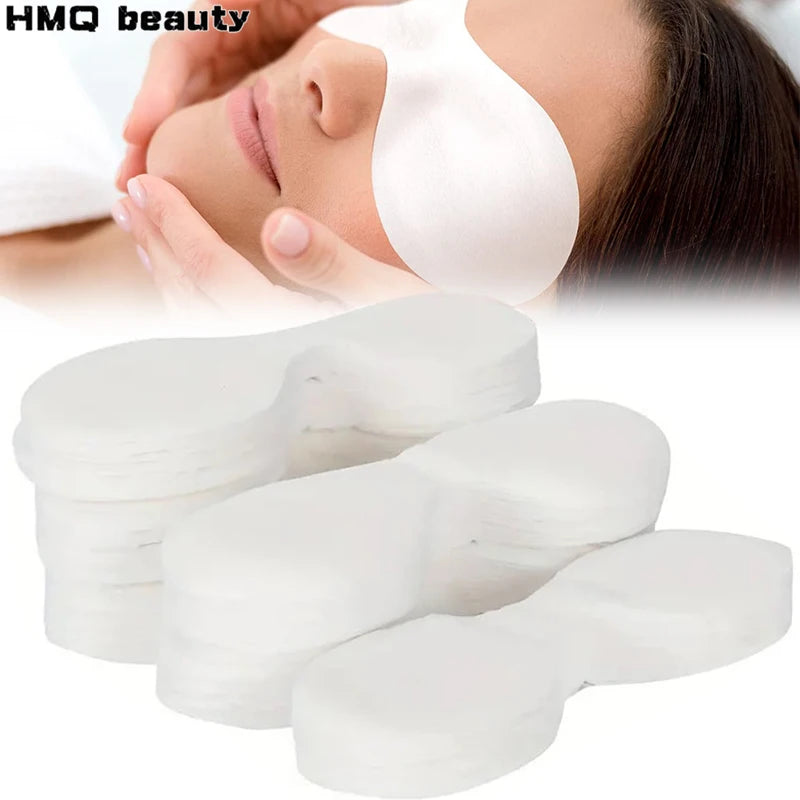 100pcs/bag Disposable Eye Mask Paper Ultrathin Natural Cotton Eye Care