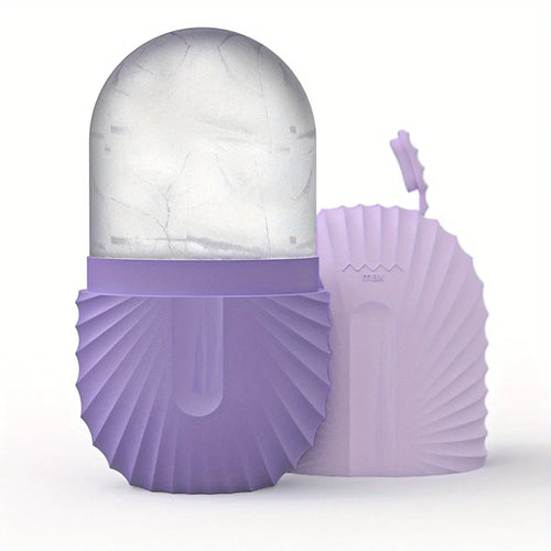 Ice Face Roller Facial Skincare Ice Roller Set, Stainless Steel Facial