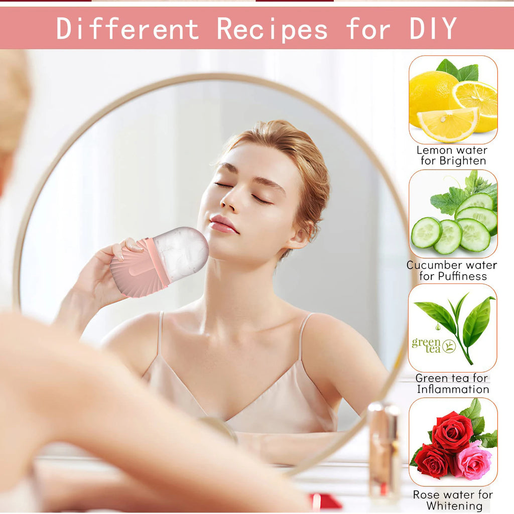 1pc silicone face ice cube mold for Beauty and Skin Care silicon face